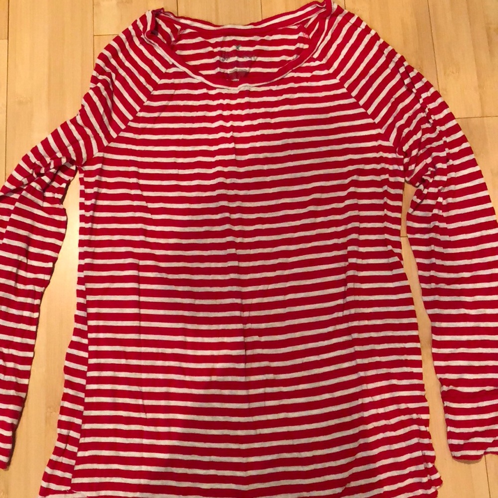 Super soft striped T